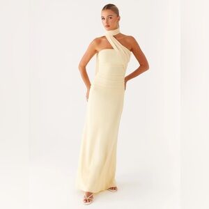 NWT Peppermayo Exclusive - Songbird Maxi Dress - Yellow